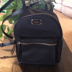 Black Kate Spade Backpack